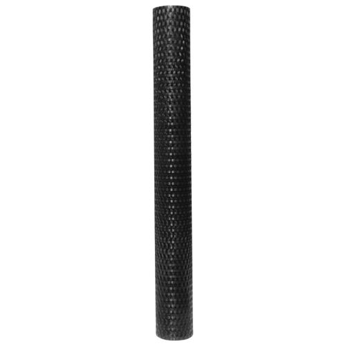 Балконски параван, черен, 600x100 см, полиратан