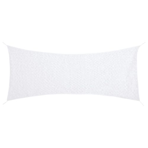 Камуфлажна мрежа с чанта за съхранение, 312x140 см, бял