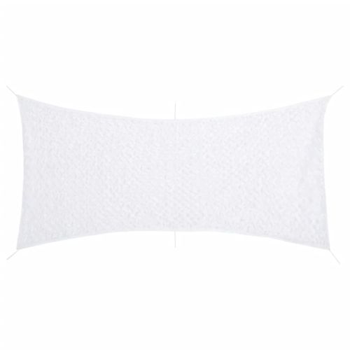 Камуфлажна мрежа с чанта за съхранение, 410x285 см, бял