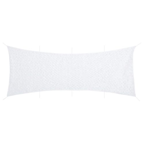 Камуфлажна мрежа с чанта за съхранение, 833x297 см, бял