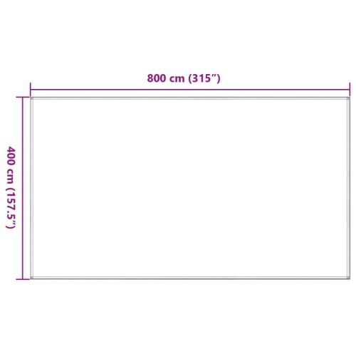 Камуфлажна мрежа с чанта за съхранение, 833x297 см, бял