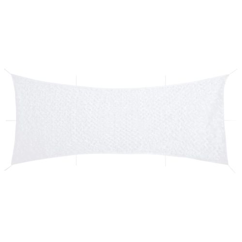 Камуфлажна мрежа с чанта за съхранение, 708x423 см, бял