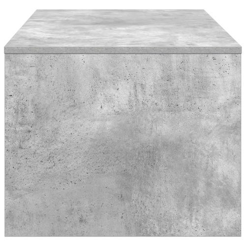 Масичка за кафе Циментено сиво 100 x 50 x 40 cm Инженерно дърво