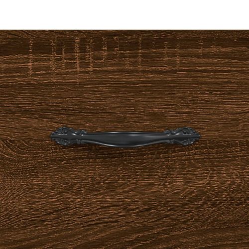 Нощни шкафчета 2 бр кафяв дъб 40x35x47,5 см инженерно дърво