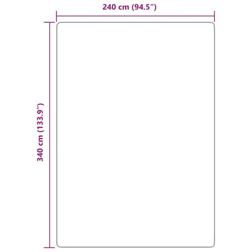 Шаги килим с дълъг косъм, NAVARRA, Бежов, 240x340 см, полиестер