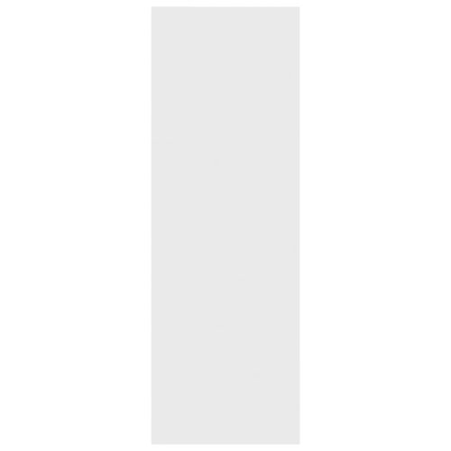 Библиотека/бюфет, бяла, 66x30x98 см, инженерно дърво