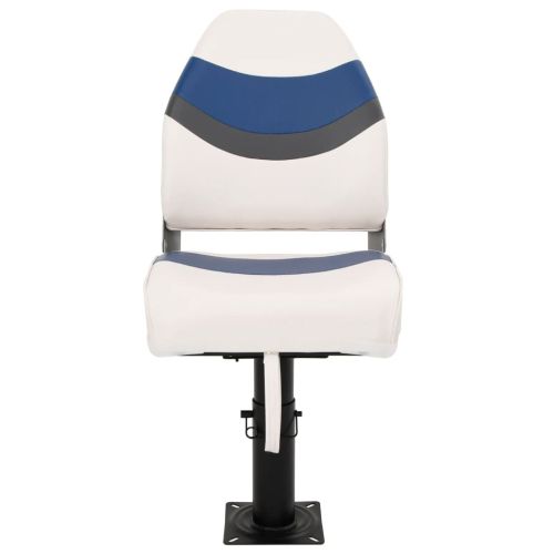 Сгъваема седалка за лодка от 2 части, висока облегалка