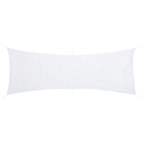 Камуфлажна мрежа с чанта за съхранение, 519x142 см, бял