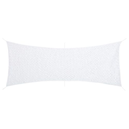 Камуфлажна мрежа с чанта за съхранение, 525x205 см, бял