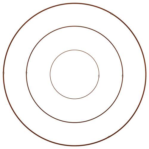 Градинска саксия Кафяво 90 x 90 x 20 см Патинираща стомана