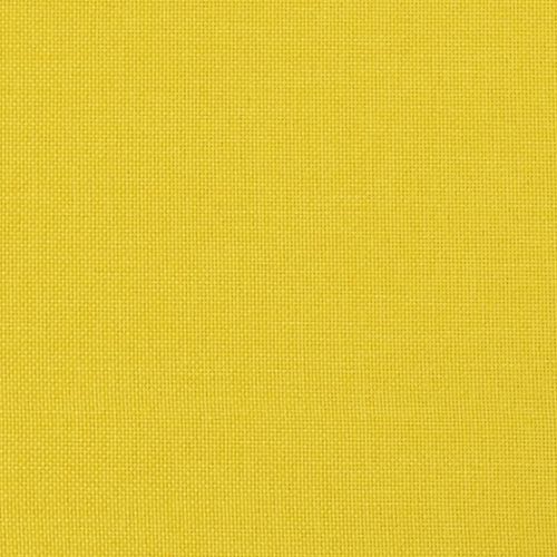 Комплект дивани 3 бр с декоративни възглавници светложълт плат