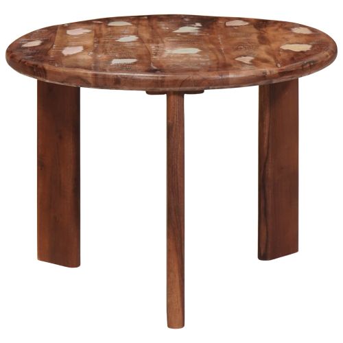 Nesting маси за кафе 3 pcs Солидна рециклирана дървесина