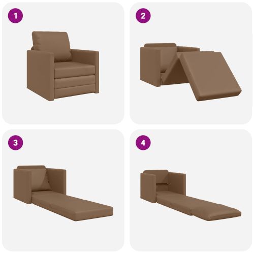 Диван легло 60cm Капучино Изкуствена