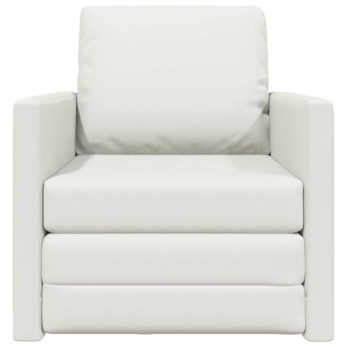 Диван легло 60cm Бяло Изкуствена