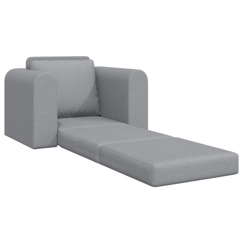 Диван легло Светлосиво 98 x 71 x 83 см текстил