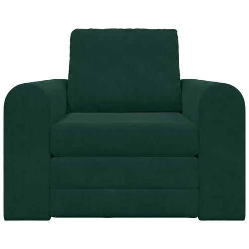 Диван легло Тъмен зелен 98 x 71 x 83 см Кадифе