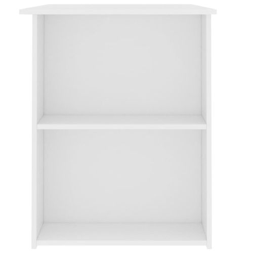 Бюро, бяло, 110x60x73 см, ПДЧ