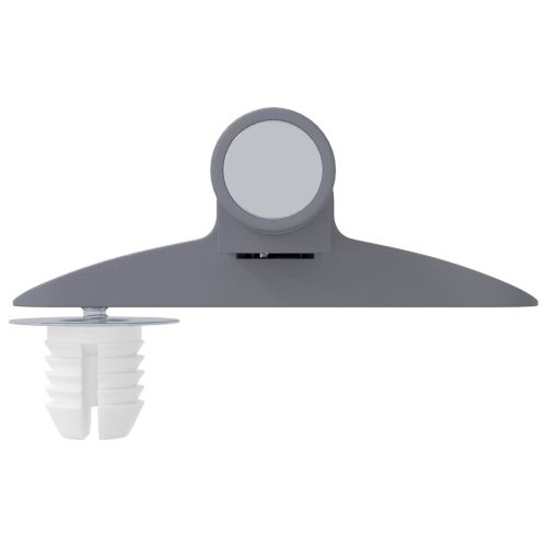 Мек близак 12 pcs Сив 125 x 47 x 15 мм ПП