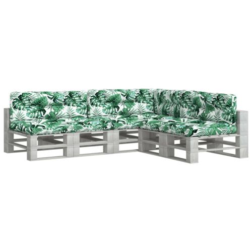 Палетни възглавници, 7 бр, на листа, текстил