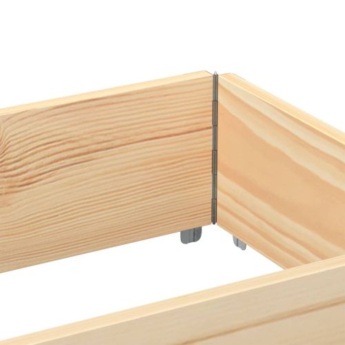 Палетни страници, 3 бр, 150x50 см, борова дървесина масив