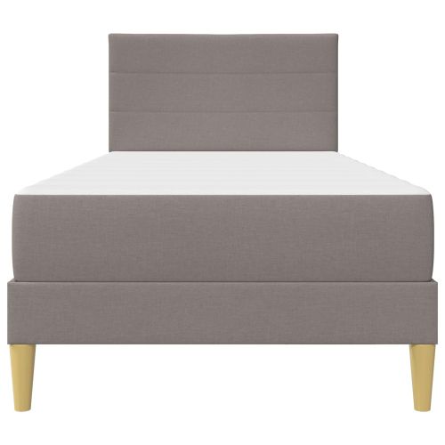 Рамка за легло Таупе 90 x 200 cm Полиестер