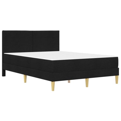 Рамка за легло Черен 120 x 200 cm Полиестер