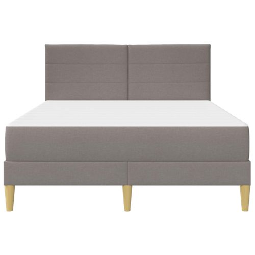 Рамка за легло Таупе 160 x 200 cm Полиестер