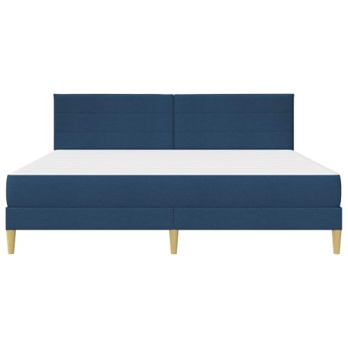 Рамка за легло Синьо 200 x 200 cm Полиестер