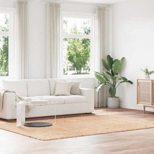 Шаги килим с дълъг косъм, NAVARRA, Бежов, 200x290 см, полиестер