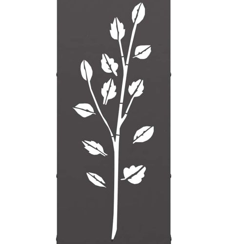 Стойка за дърва, черна, 40x30x80 см, студеновалцувана стомана