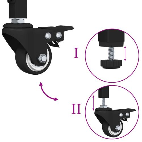Кухненска количка Сонома дъб 60 x 41 x 76 см Инженерно дърво