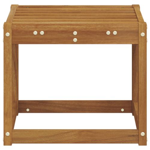 Столче пейка Естествен 43 x 43 x 37 см Солидно акациево дърво