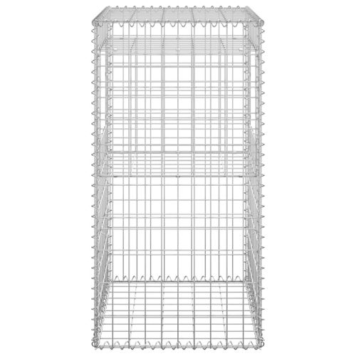 Габионна кошница стълб, 50x50x100 cм, желязо