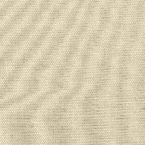 Легло с пружинирана основа Крем 100 x 200 cm текстил