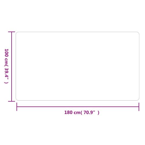 Пътека, сива, 100x180 см