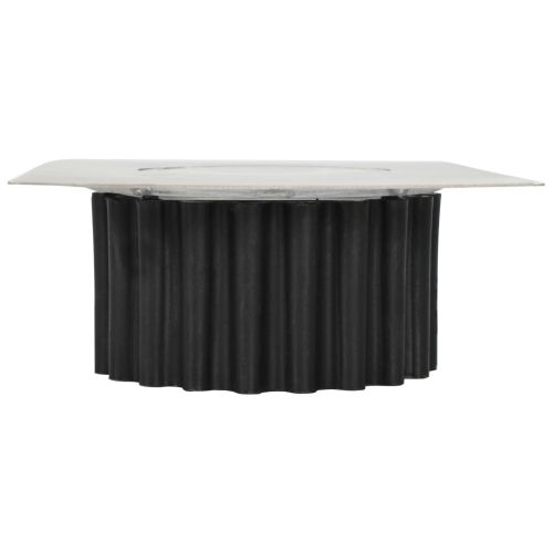 Соларни градински спотове за вграждане в земя, квадратни - 6 броя