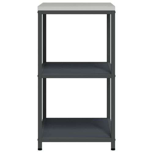 Съхранение в кухнята с рафт Антрацит 60 x 50 x 92 см Стомана