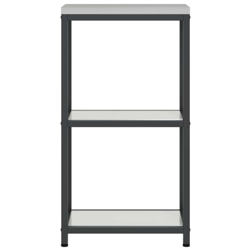 Съхранение в кухнята с рафт Сребрист 60 x 50 x 92 см Стомана