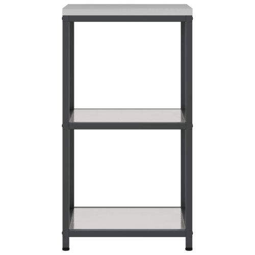 Съхранение в кухнята с рафт Сребрист 60 x 50 x 92 см Стомана