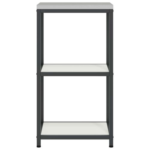 Съхранение в кухнята с рафт Бяло 60 x 50 x 92 см Стомана