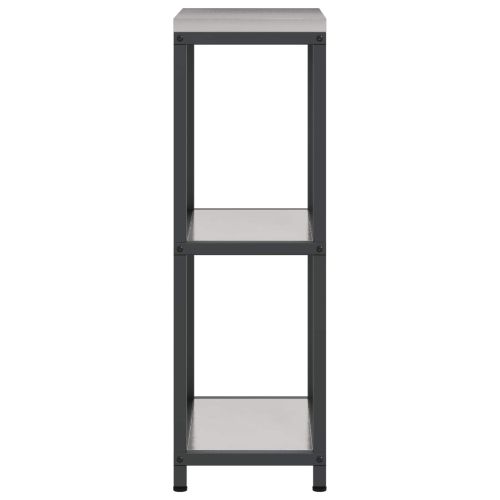 Съхранение в кухнята с рафт Сребрист 60 x 50 x 92 см Стомана