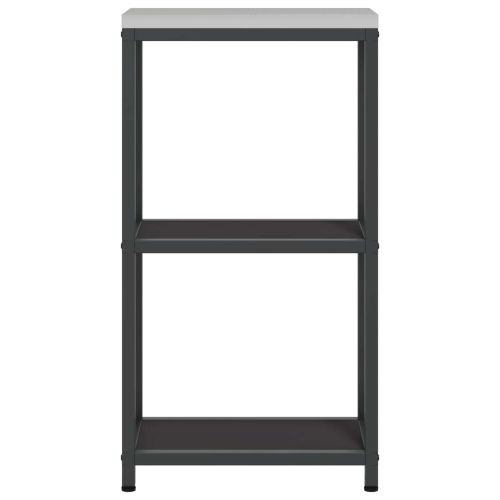 Съхранение в кухнята с рафт Черно 60 x 50 x 92 см Стомана