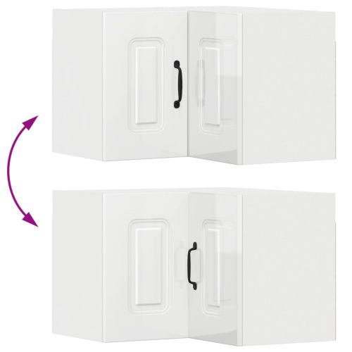 Кухненски шкаф Kalmar Лъскаво бяло 57 x 57 x 40 см