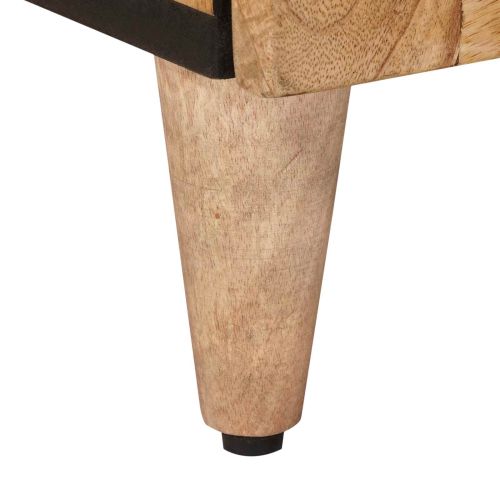 Нощен шкаф Естествен 50 x 33 x 60 см Солидно мангово дърво