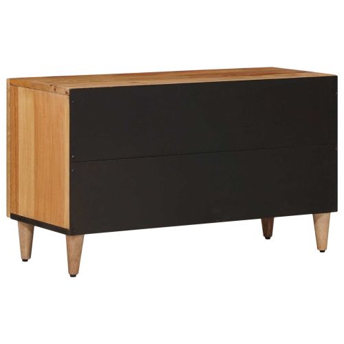 ТВ шкаф Естествен 80 x 31,5 x 46 см Солидно мангово дърво