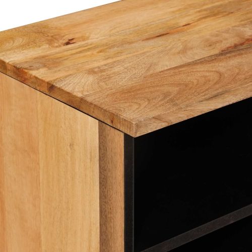 ТВ шкаф Естествен 80 x 33,5 x 46 см Солидно мангово дърво