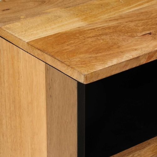 ТВ шкаф Естествен 100 x 33,5 x 46 см Солидно мангово дърво