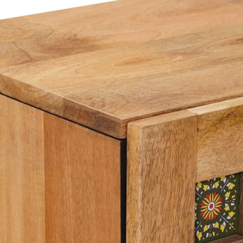 Висок шкаф Естествен 40 x 33 x 110 см Солидно мангово дърво