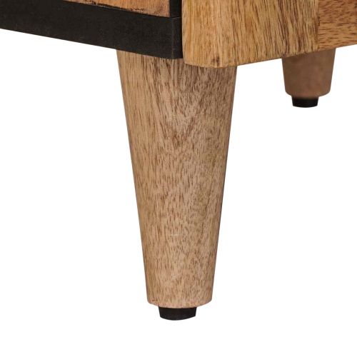 Висок шкаф Естествен 40 x 33 x 110 см Солидно мангово дърво