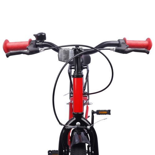 Детски Велосипед 18 инча за 5-7 години Червено